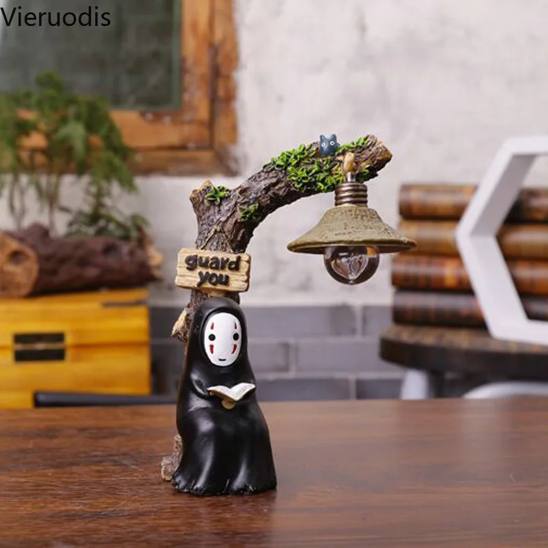 

Japanese-style Night Light Resin Grocery Faceless Male Night Lamp Creative Home Trinkets Children's Day Students Holiday Gifts