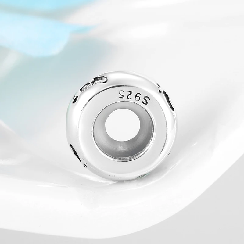 Бусины разделители для браслета из серебра 925 пробы|Ювелирные шармы| |