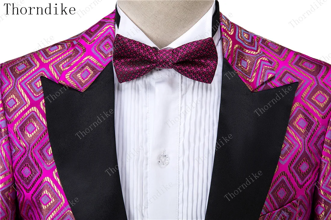 Новинка 2019 мужские костюмы в клетку s Fushia облегающие деловые для жениха смокинг