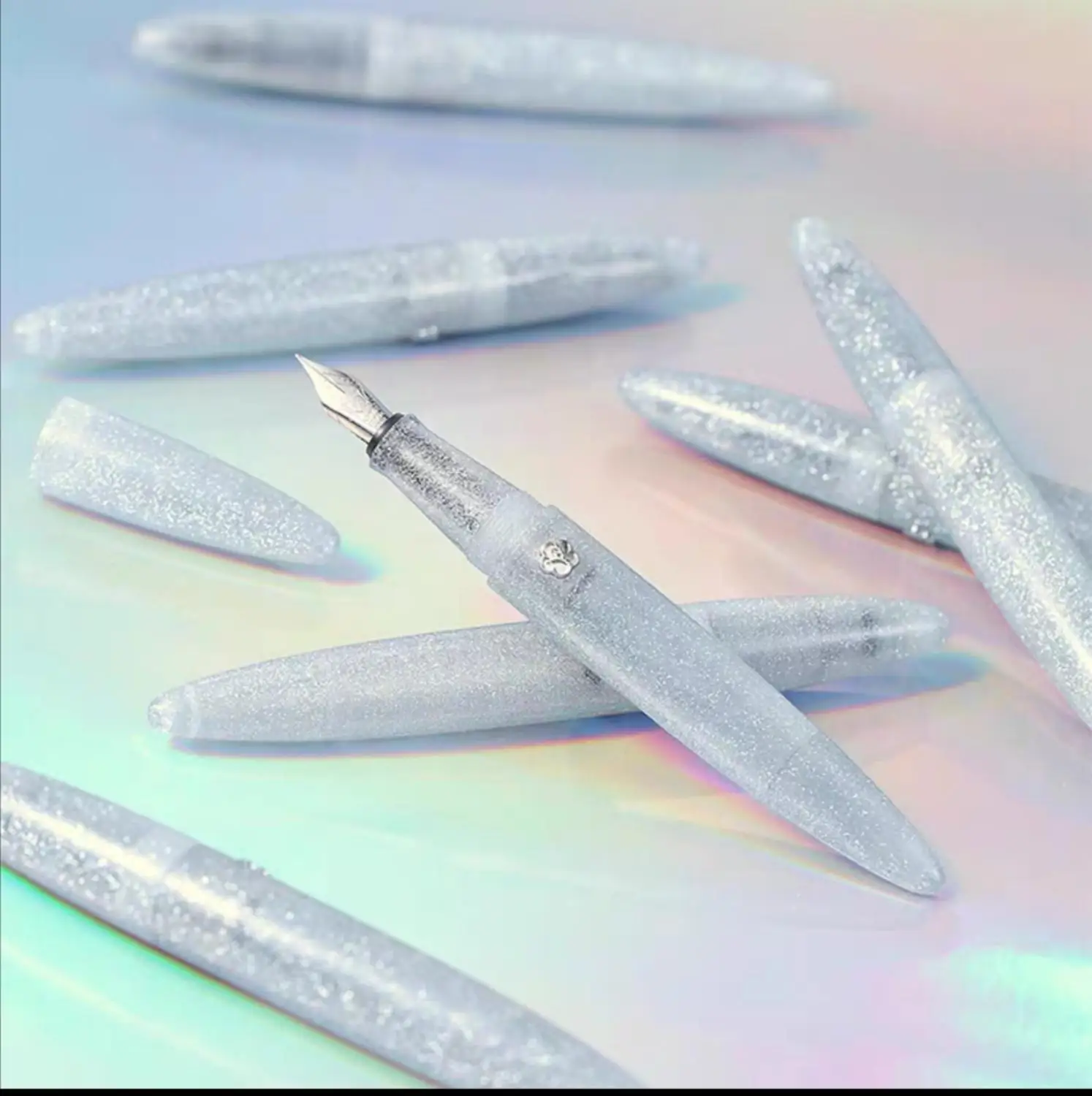 LIY Galaxy блестящая авторучка EF F Перо Шмидта перо канцелярские принадлежности