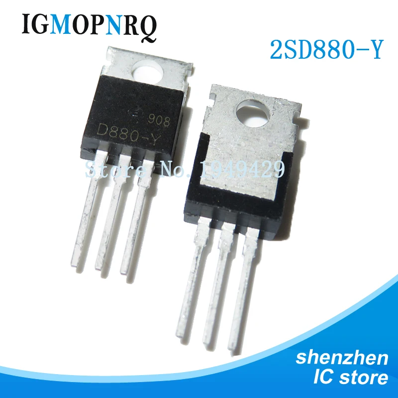10 шт. 2SD880 TO-200 KSD880-Y TO220 2SD880-Y KSD880 60V 3A новый оригинальный