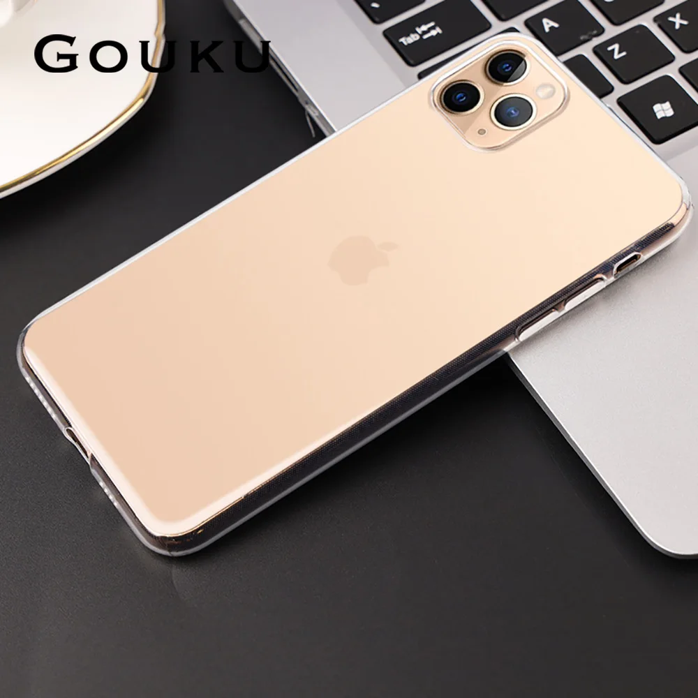 Силиконовый чехол для телефона GOUKU Skull мягкий водонепроницаемый IPhone 11 X XS Pro XR Max 8 7 6