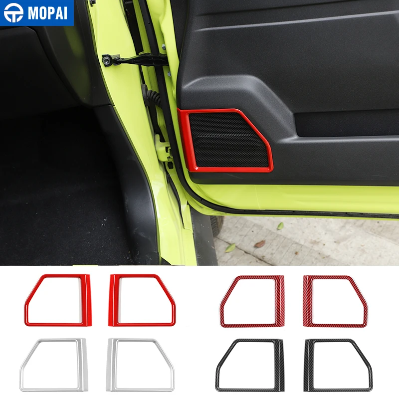 

MOPAI Ca Stickers for Suzuki Jimny JB74 Car Interor Door Speaker Decoration Cover Accessories for Suzuki Jimny 2019 2020
