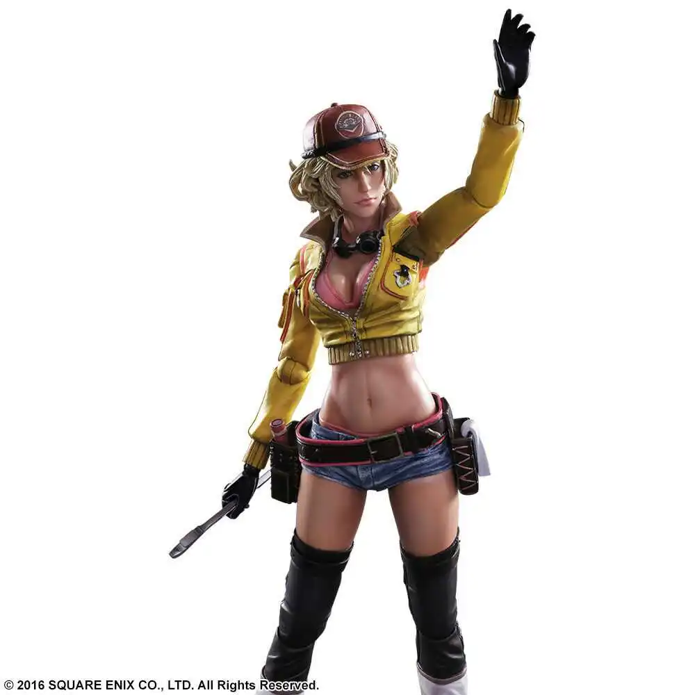 Аниме FF XV машиной индустрии Синди Аурум сексуальная фигурка Playarts игрушка Kai