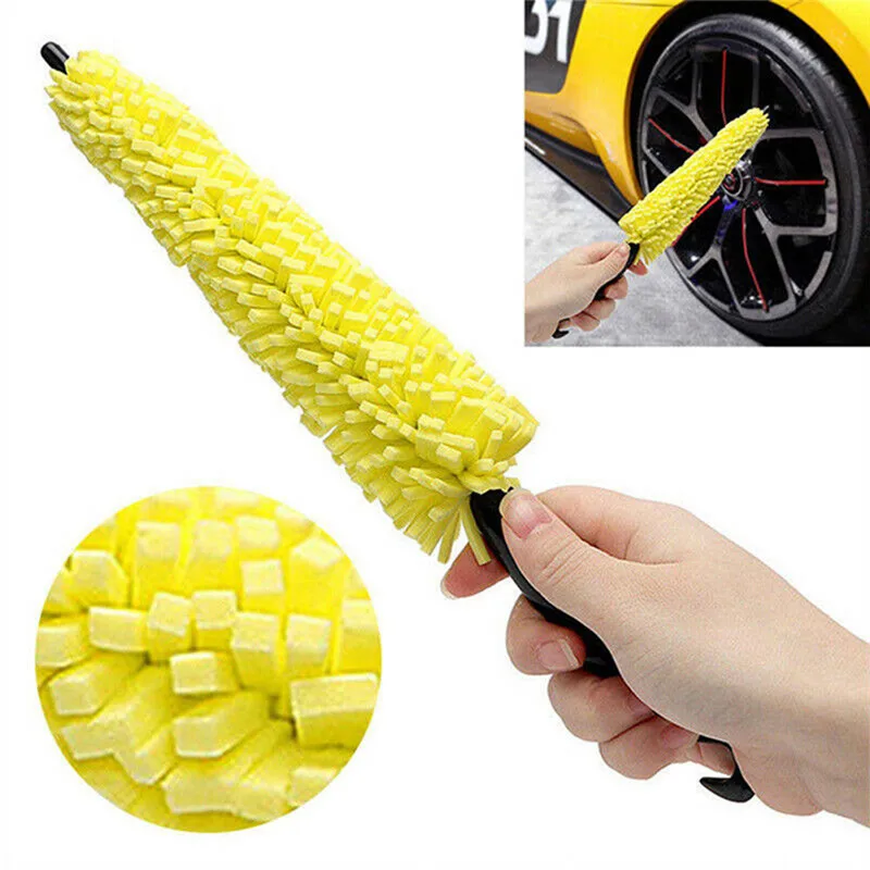 Universal Auto Car Accessories Rims Care Tire Wheel Washing Brush Plastic Handle Vehicle Cleaning Sponge | Автомобили и мотоциклы