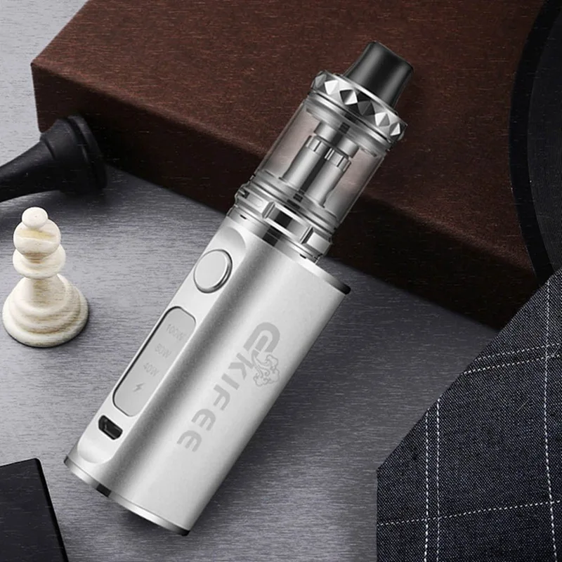 40 80 100 Вт Vape комплект 2000 мАч со встроенными батарейками коробка мод с 3,0 мл бак электронная сигарета комплект вейп