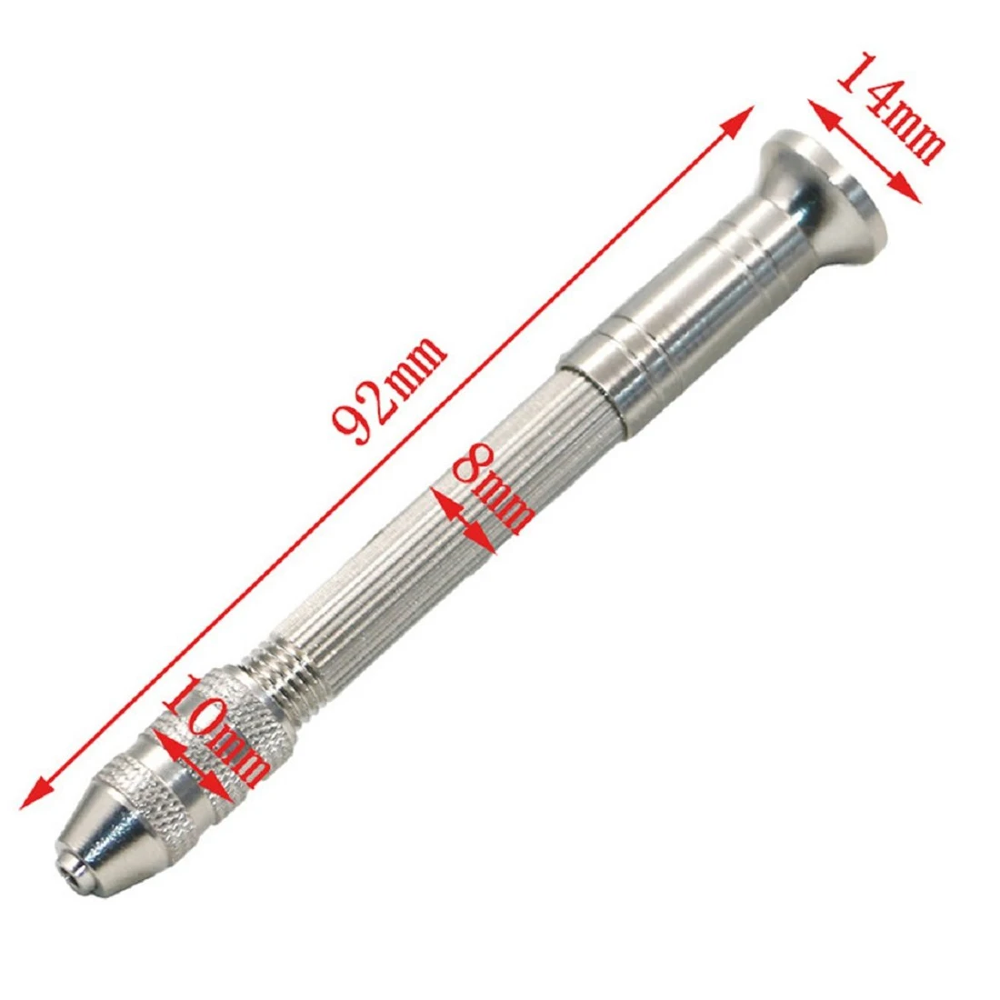 

31pcs Mini Micro Aluminum Hand Drill With Keyless Chuck Woodworking Drilling Hand Drill Rotary Tools HSS Twist Drill Bit