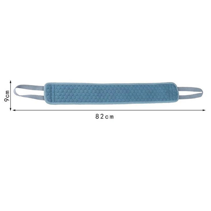 

2021 Cheapest 1pc Bath Towel Long Strip Natural Exfoliating Cotton and Linen Body Scrubber Pull Back Towel Shower Towel