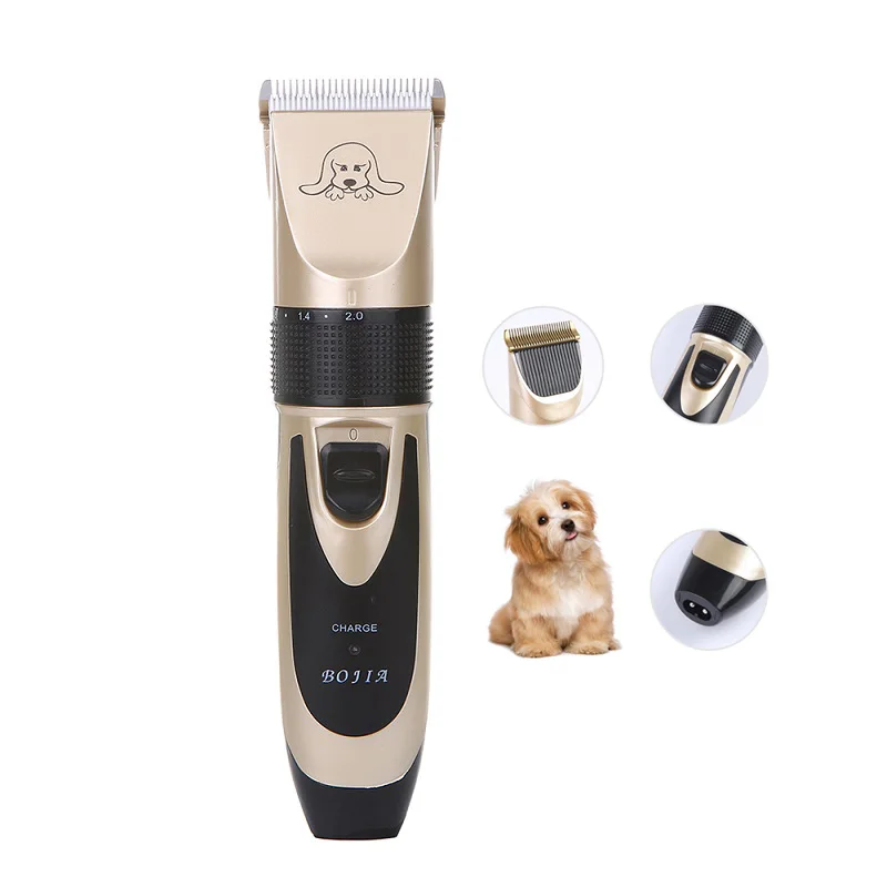 

Мощный электрический триммер для шерсти собак, аккумуляторная машинка для стрижки стрижка кошек и собак