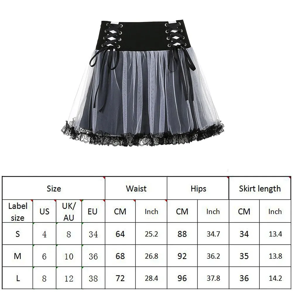

Black Goth Aesthetic Pleated Skirts Women Lace Trim Low Waist E Girl Mini Skirt Punk Dark Academia Y2K Dark Dance Streetwear