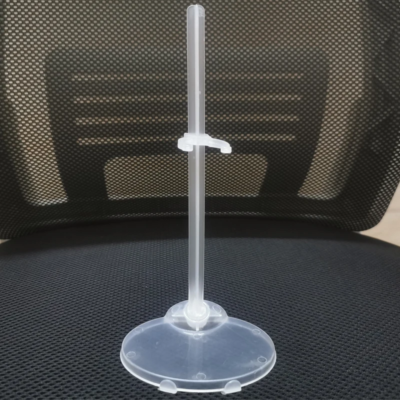 Es Para mu&ntilde;ecas de 1/6 30 cm Universal confundido mu&ntilde;eca pie Clip pie soporte Clip de pl&aacute;stico pantalla fija soporte accesorios de juguete-3