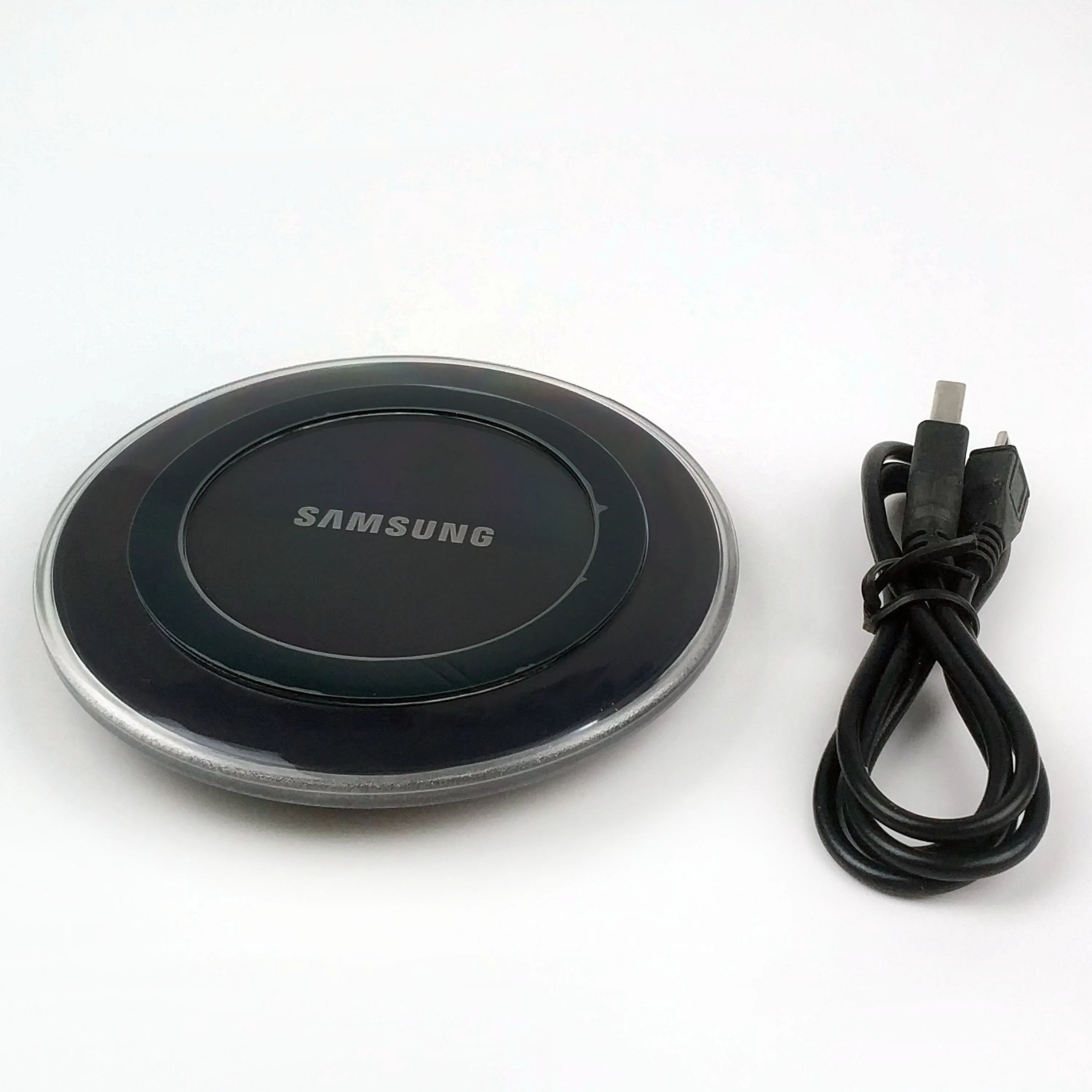 Оригинальный samsung QI беспроводной зарядный коврик 5 в 2A адаптер зарядного