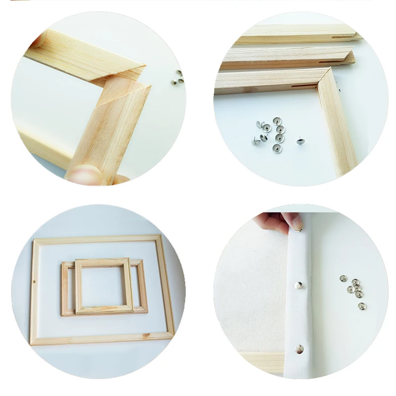 

DIY Frame Painting By Numbers Wooden Frame 40x50cm Combination Unique Gift Wall Art Picture Artworks Home Decor
