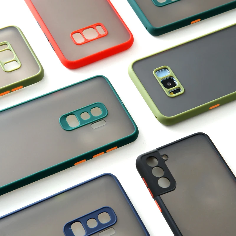 Силиконовый прозрачный чехол для телефона Samsung Galaxy S21 Ultra S20 FE Fan Edition S10 S9 S8 Plus S10E Note