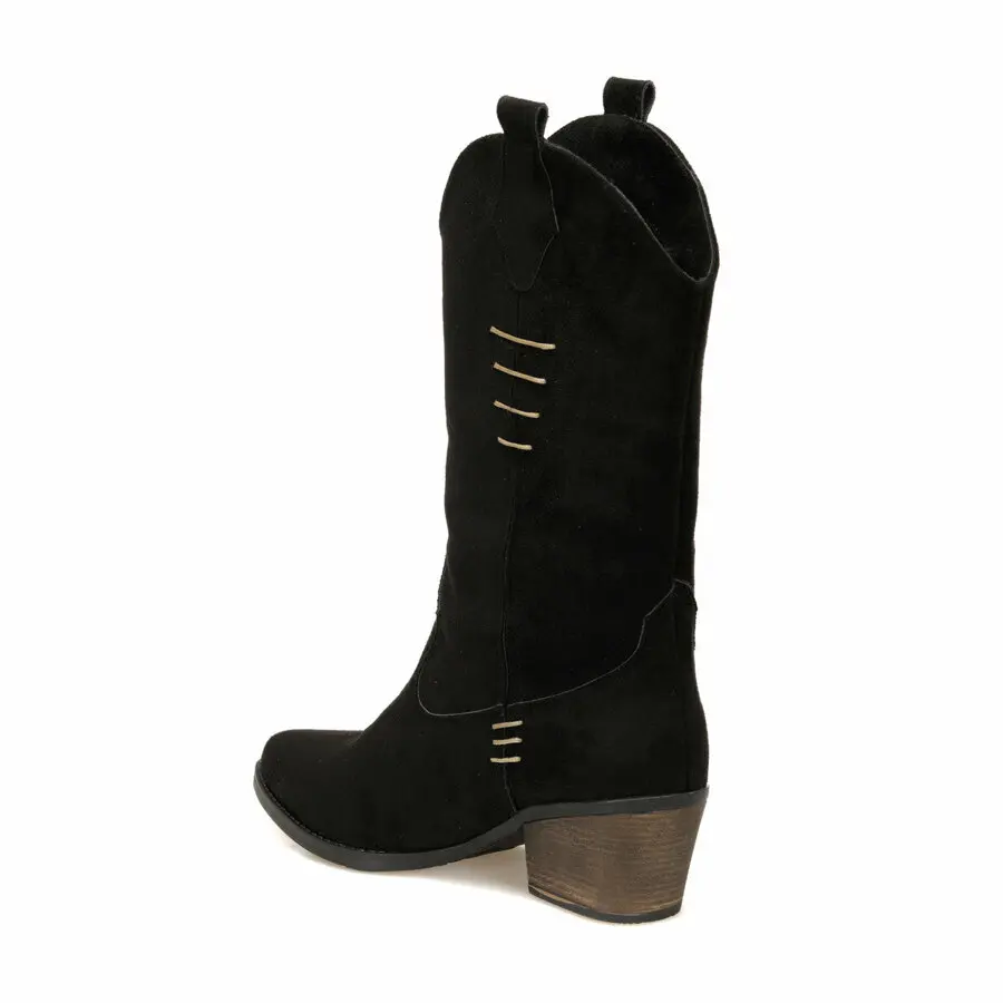 

Women Boots Butigo Mindy Black Women'S Heeled Boots