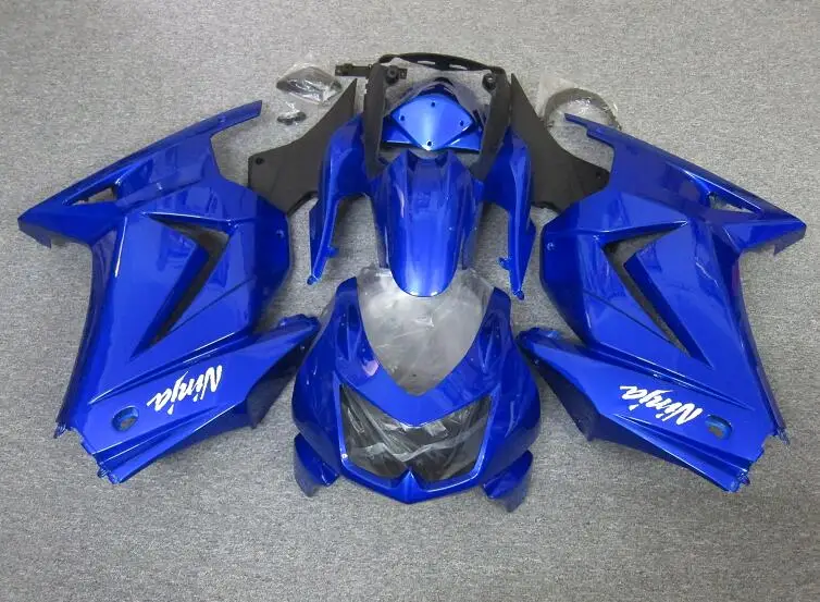 

New ABS Injection Mold Whole Fairings Kits For kawasaki Ninja 250 EX250 2008 2009 2010 2011 2012 2013 2014 Blue glossy