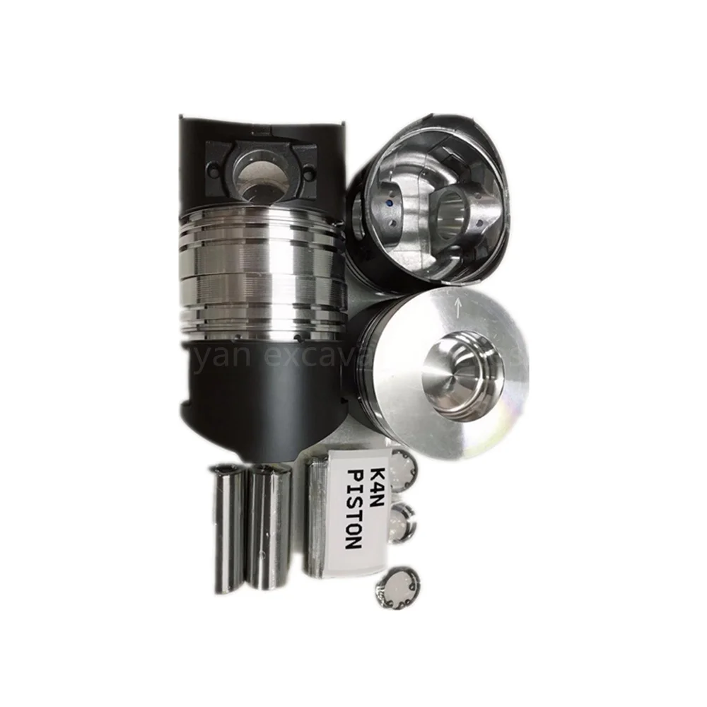 Детали двигателя экскаватора 4M40 K4N C2.4 KX45-2 1G700-2111 305-5475 K4M/N/E/C поршневой коленчатый