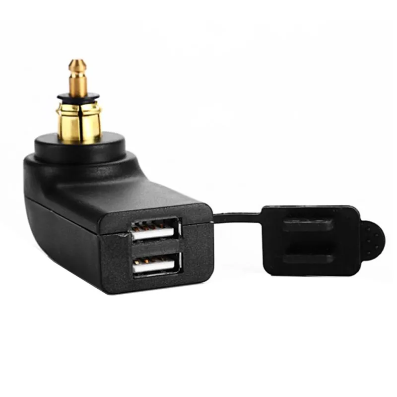 Новый 12-24V 4.8A мотоцикл двойной USB зарядное устройство адаптер питания