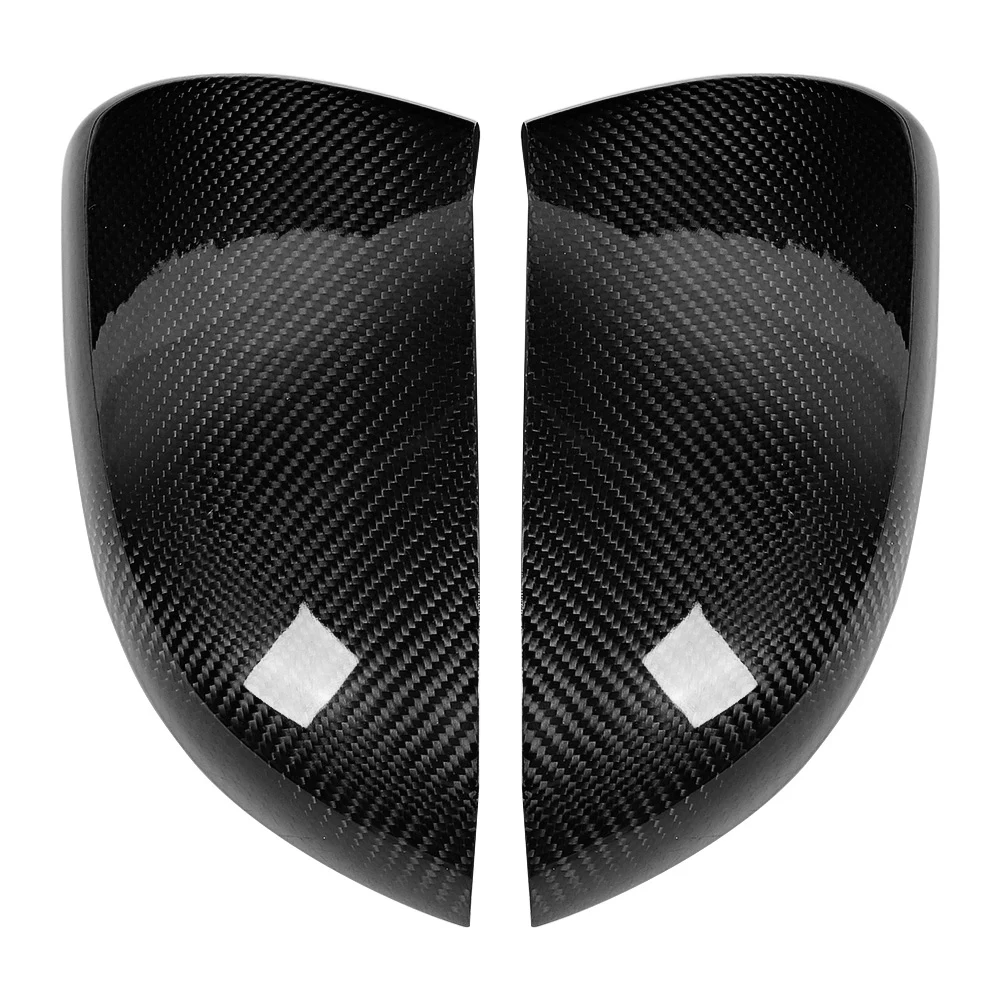 

Pair of Carbon Fiber Rearview Wing Mirror Cover Housing Fits for MK6 10-14