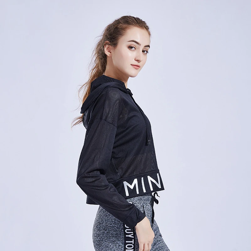 Женский сетчатый костюм для фитнеса Свободный Повседневный дышащий спортивный с