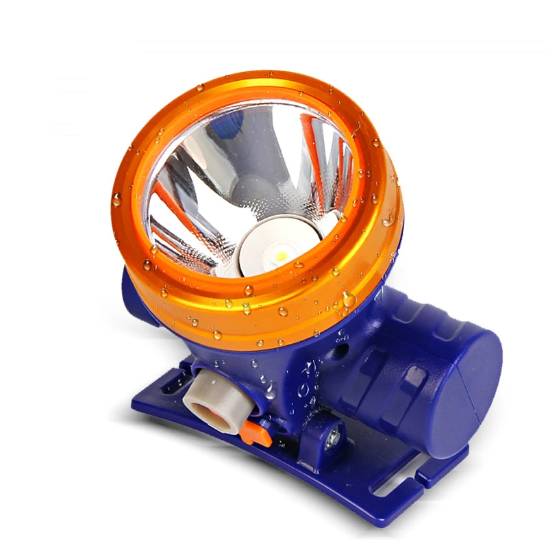 Высокомощный светодиодный фонарь с фронтальной головкой портативный налобный