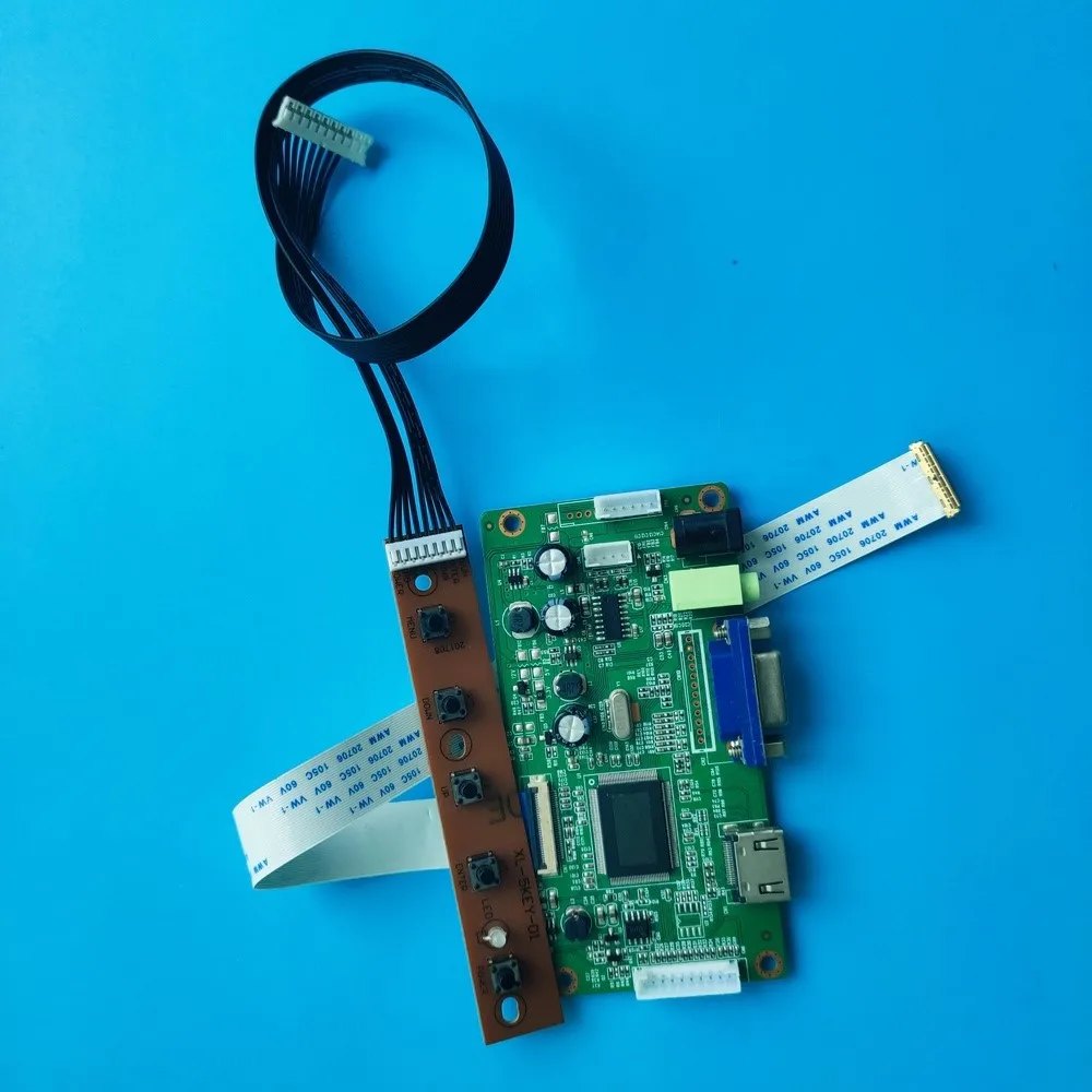 

Для B140HAN05.1 1920X1080 30Pin экран ЖК-дисплей EDP монитор Комплект VGA драйвер контроллер плата Сделай Сам 14"