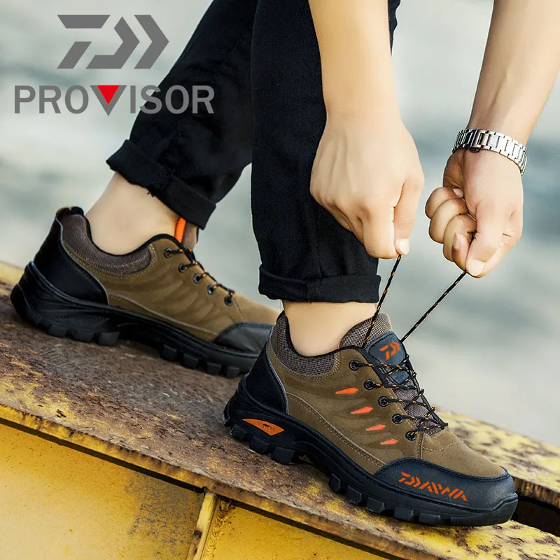 2020 Новый Daiwa Для мужчин рыбалка зимние тёплые уличные ботинки DAWA рыболовство
