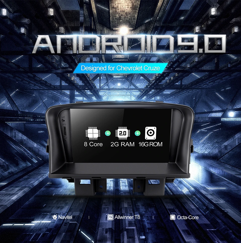 Asottu ZLKLZ7060 Android 9,0 автомобильный dvd-плеер для Chevrolet Cruze 2008 2009 2010 2011 2012 автомобильный dvd gps стерео плеер