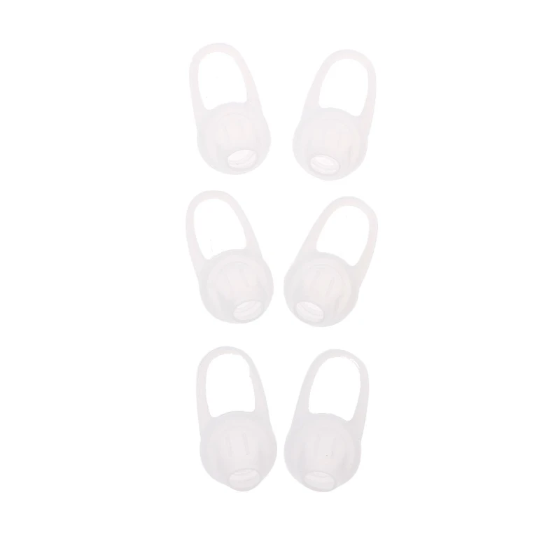 

6Pcs Silicone In-Ear Bluetooth-compatible Earphone Earbud Tips Headset Earplug