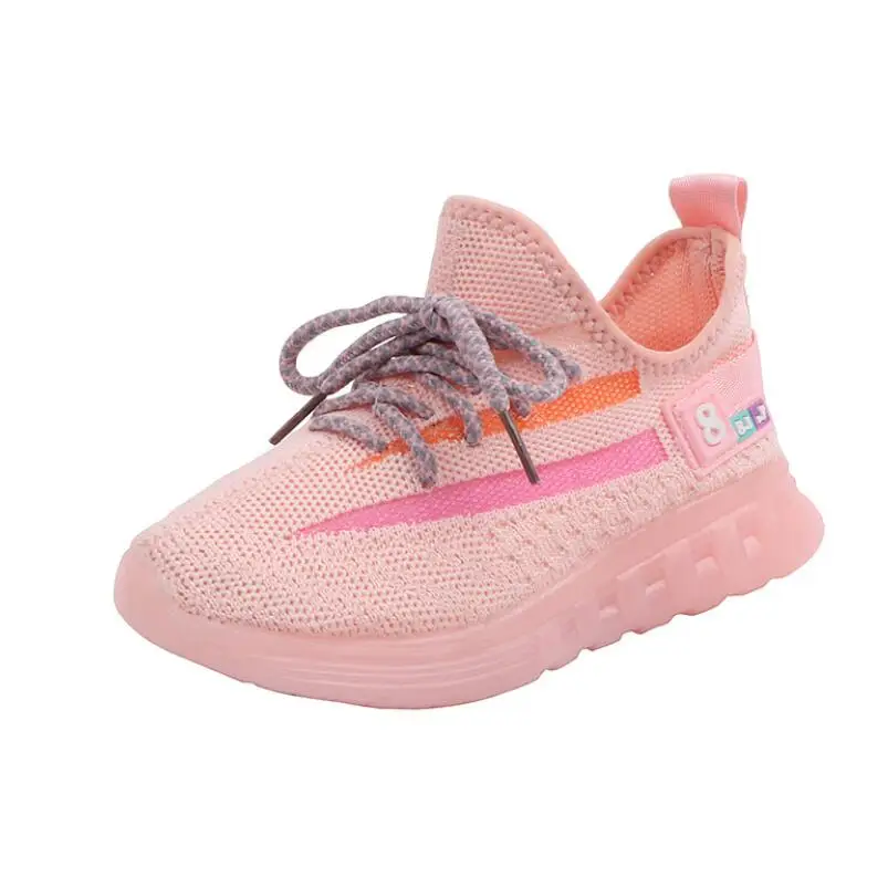 

Toddler Baby Boys Girls Casual Shoes Mesh Solid Ankle Sport Shoes for Children Kids Breathable Running Shoes Baby Sneakers