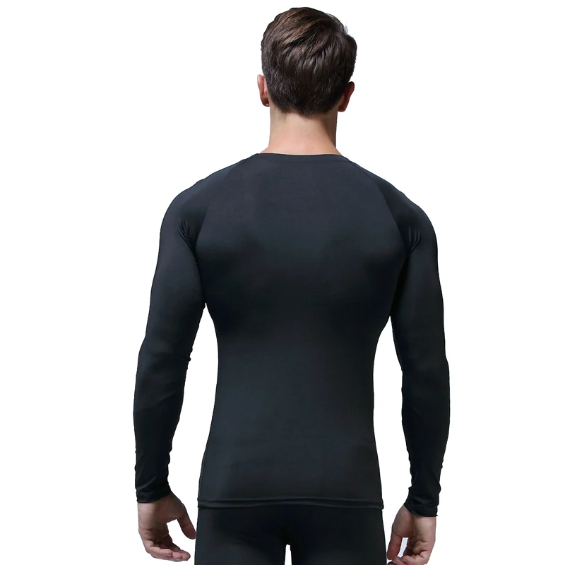 

J2047-Workout fitness men Short sleeve t shirt men thermal muscle bodybuilding wear compression Elastic Slim exercise clothing