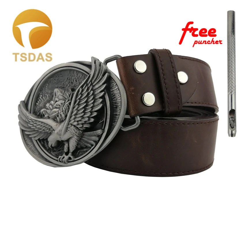 Модные овальные орлы пряжка ремня в стиле вестерн металлический тип DIY подходит