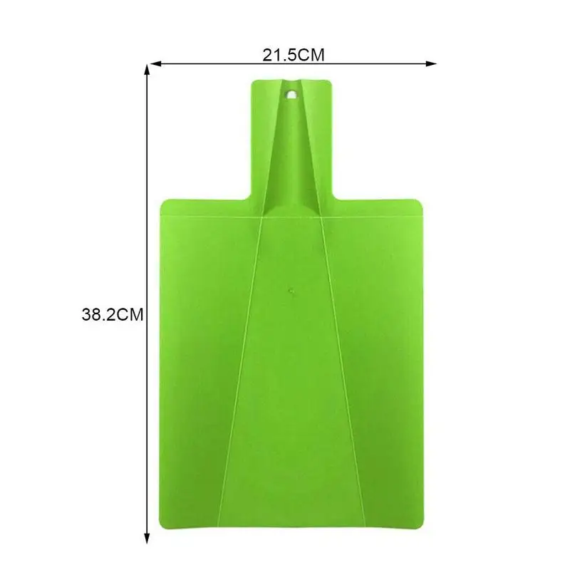 

1PC Foldable Chopping Blocks Food Grade Plastic Vegetable Cutting Board Accessories Meat Kitchen Multi-function J4X9