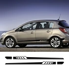 Для Opel OPC Astra J H G K Insignia Corsa D B E Mokka Vectra B автомобильные боковые наклейки Авто Виниловая пленка наклейки автомобильные аксессуары для тюнинга