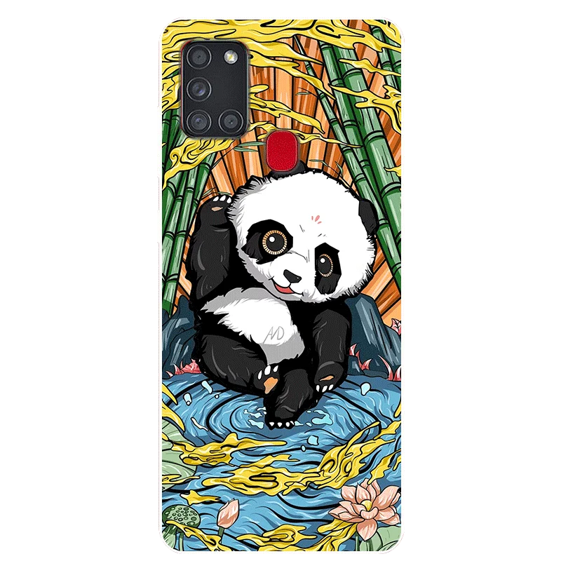 

For Samsung A21S Case Football Soft Silicone Back Case For Samsung Galaxy A21S Soccer Phone Cover for Galaxy A 21s Case Capa