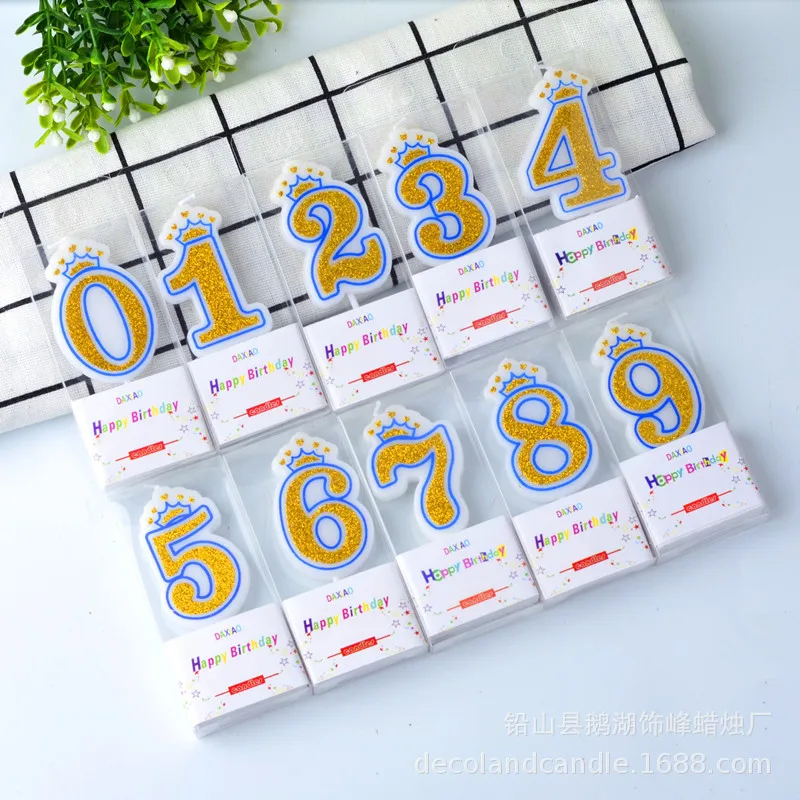 Свечи в виде цифр для дня рождения блестящие золотистые и розовые фотообои детей