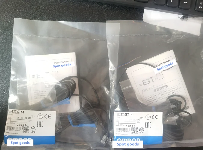 Фотоэлектрический датчик E3T-ST14 OMRON от 12 до 24 В постоянного тока оригинальный