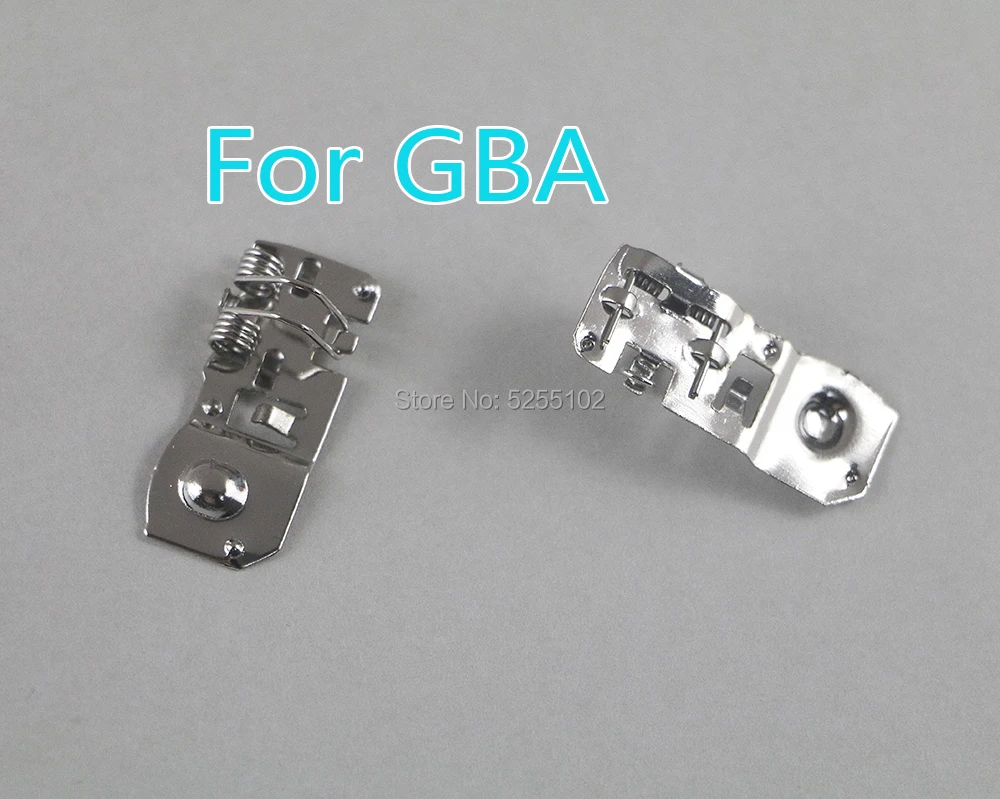 100 штук GBA Батарея клеммы Пружинные контакты Весна Замена для Nintendo Game Boy Advance