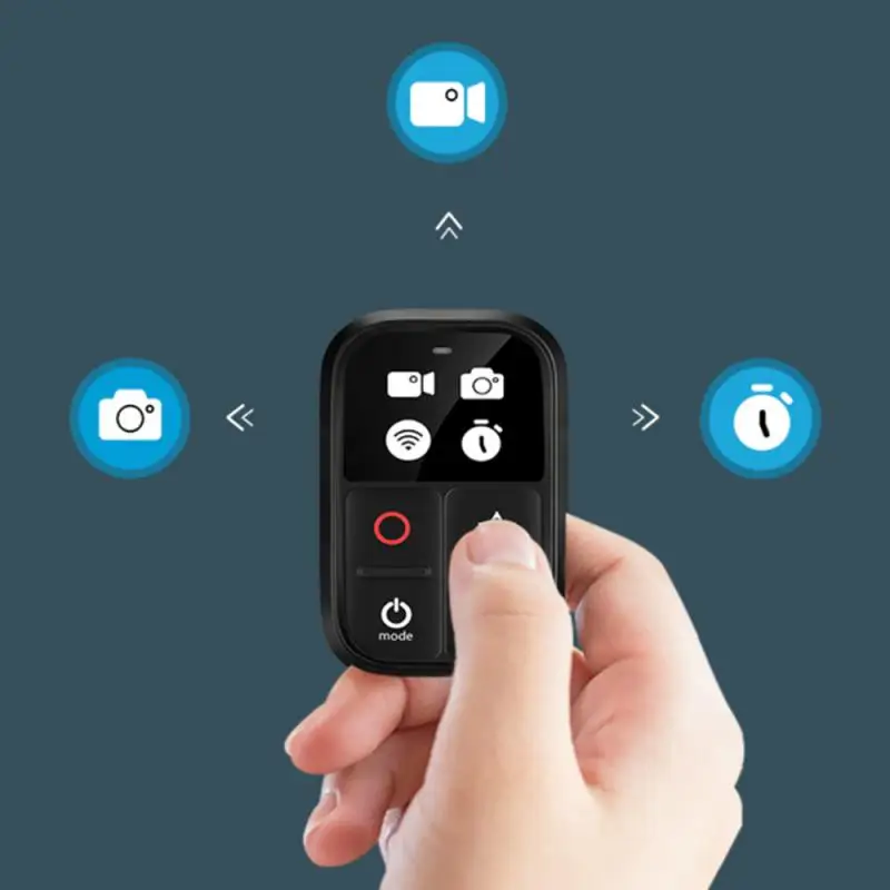 Пульт дистанционного управления для камеры GoPro 9/8/Max 80 м Wi Fi T09|Пульты ДУ| |
