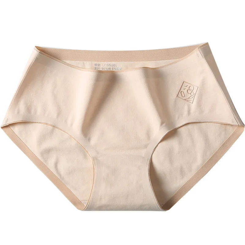 Новинка сексуальные женские трусики цельное бесшовное хлопковое нижнее белье из
