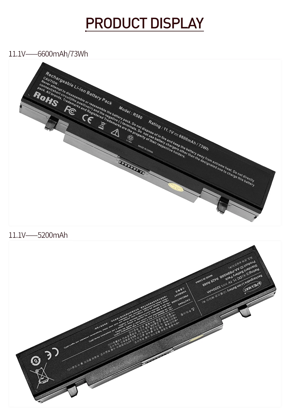 11,1 v RV520 батарея для samsung AA-PB9NS6B AA-PL9NC6B AA PB9NS6B AA PB9NC6B Q320 R428 R429 R468 AA-PB9Nc6B pb9ns6b NP300E5C