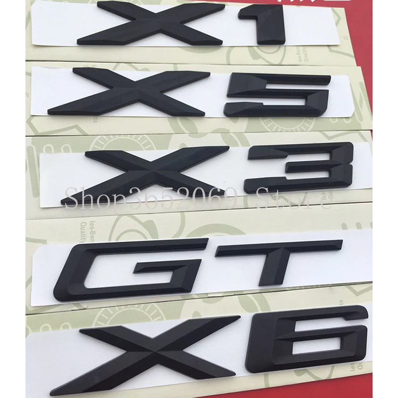 Эмблема большого размера с буквами для старых BMW X1 X3 X5 X6 GT Z4 значок на крышку