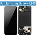 Super AMOLED A30s ЖК-дисплей для Samsung Galaxy A30S A307 A307F A307G A307FN SM-A307F, ЖК-дисплей, сенсорный экран, дигитайзер, для сборки