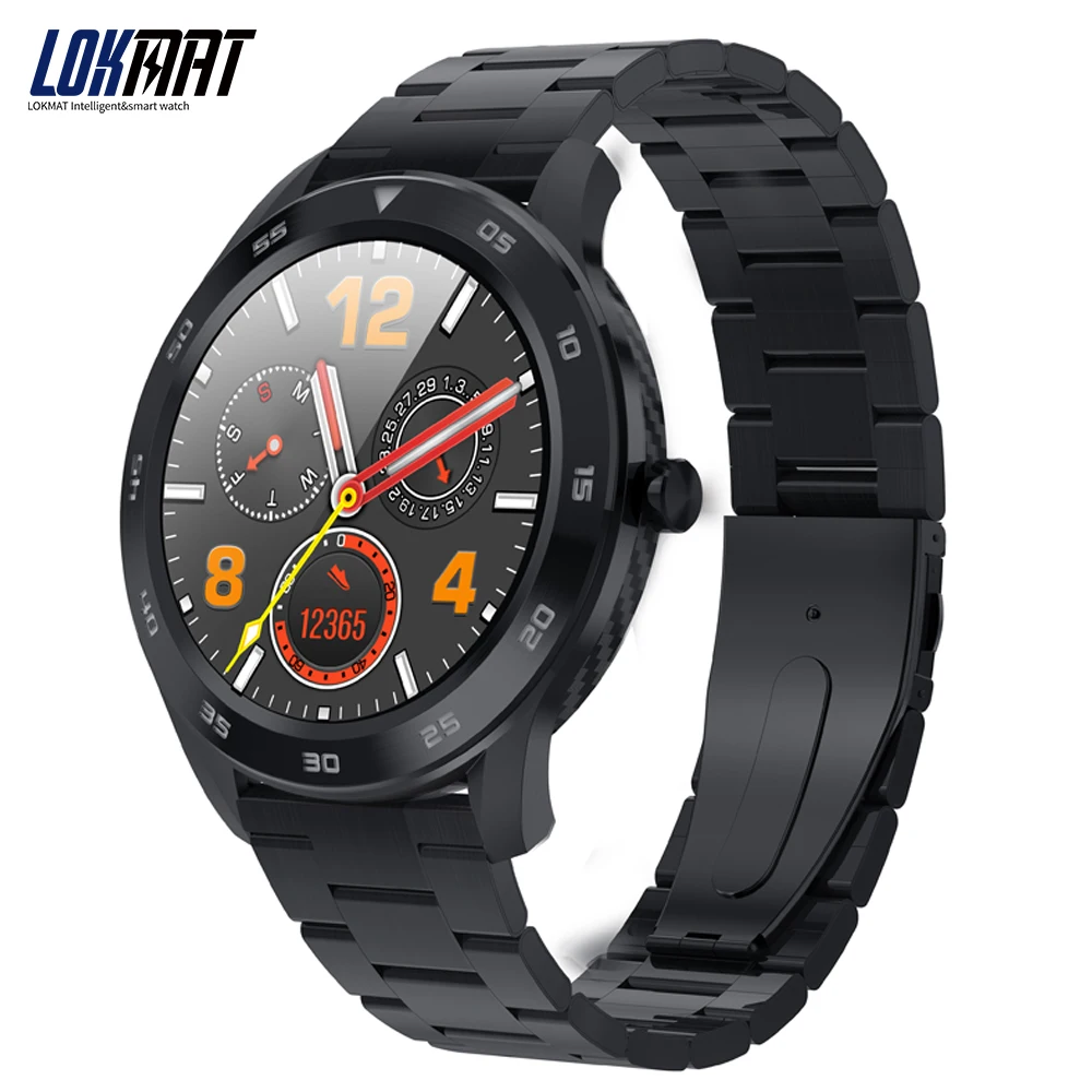 Фитнес-трекер LOKMAT спортивные Смарт-часы для мужчин PPG + ECG пульсометр Bluetooth 5ATM