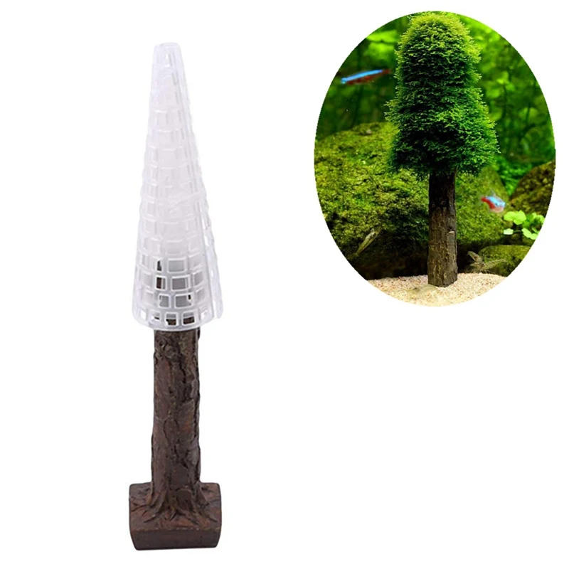 

Simulation Xmas Moss Christmas Tree Plant Grow Aquarium Tank Landscape Decor New Aquarium Decoration Suppliesnew