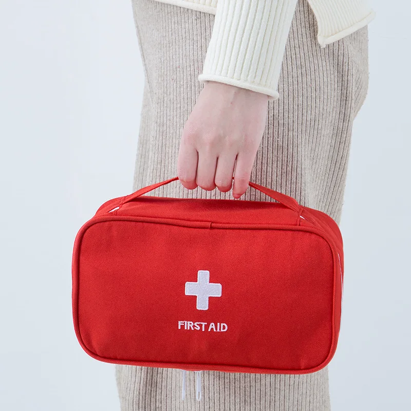 

Outdoor Travel First Aid kit Mini Car First Aid bag Home Small Medical Storage Box Emergency Survival kit