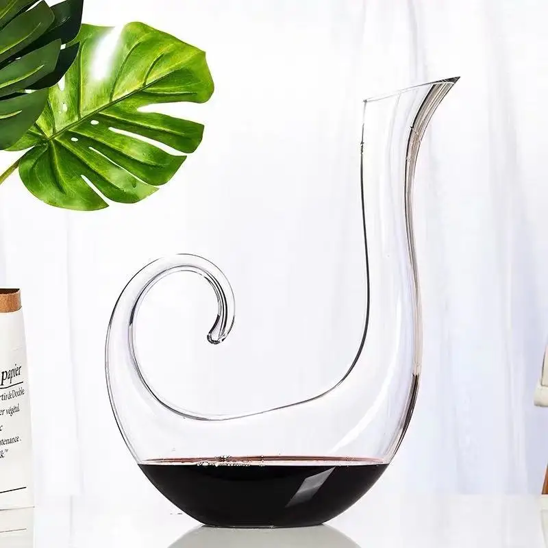 

Defect Unleaded Crystal Glass Wine Decanter Clearance Wine Dispenser Pour