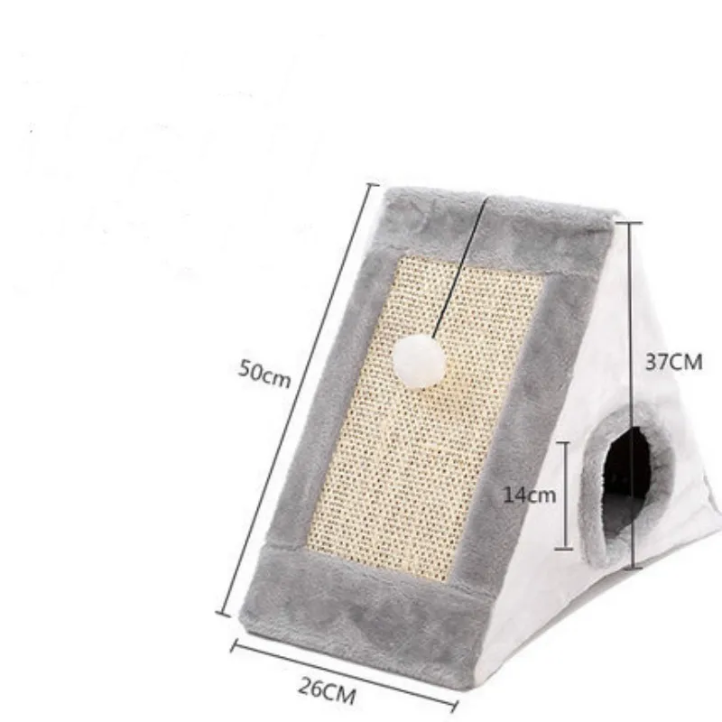 2019 New Cat Climbing Frame Scratch Board Claws Sisal Litter Toy Pet Supplies | Дом и сад