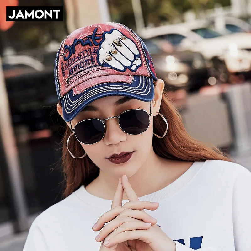 Оптовая продажа Весенняя хлопковая бейсболка JAMONT Снэпбэк Кепка летняя кепка в