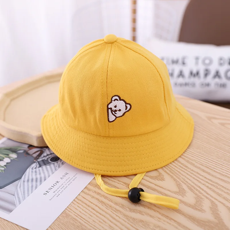 

Vogue New Child baby boy girl summer shade outdoor Sunscreen Hat cartoon hat thin fisherman hat Foldable Hat Dropshipping
